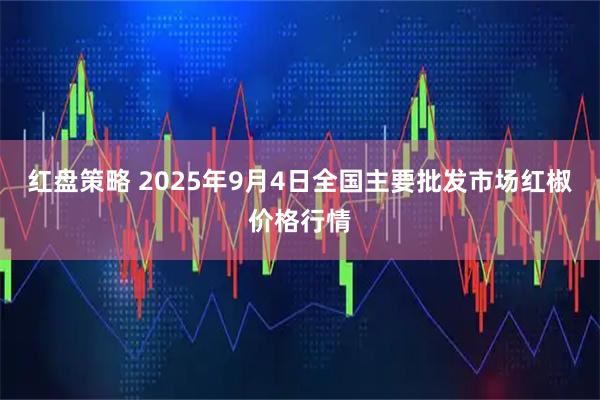 红盘策略 2025年9月4日全国主要批发市场红椒价格行情
