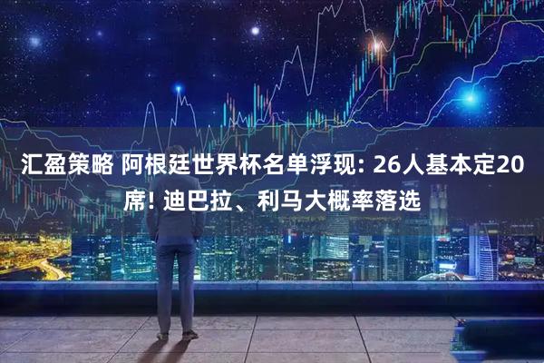 汇盈策略 阿根廷世界杯名单浮现: 26人基本定20席! 迪巴拉、利马大概率落选
